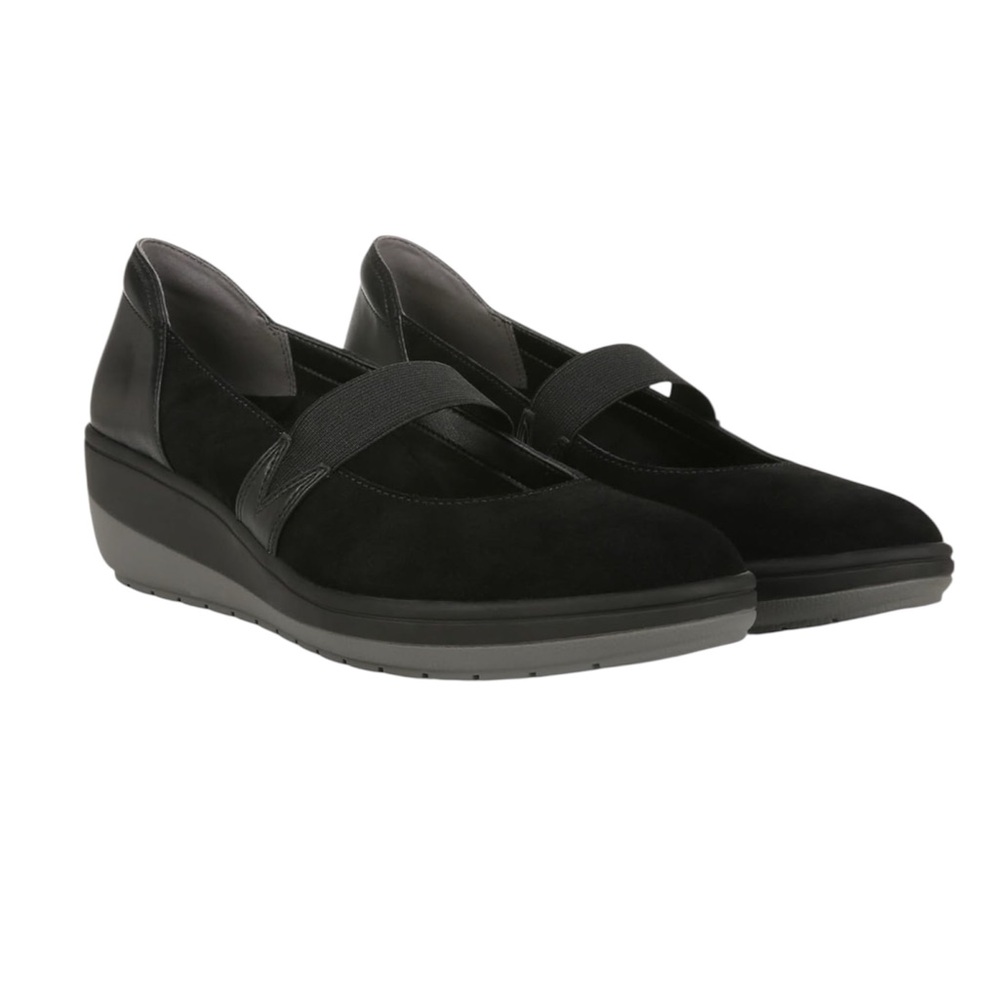 Vionic Judie Orthotic Suede Mary Jane Shoes